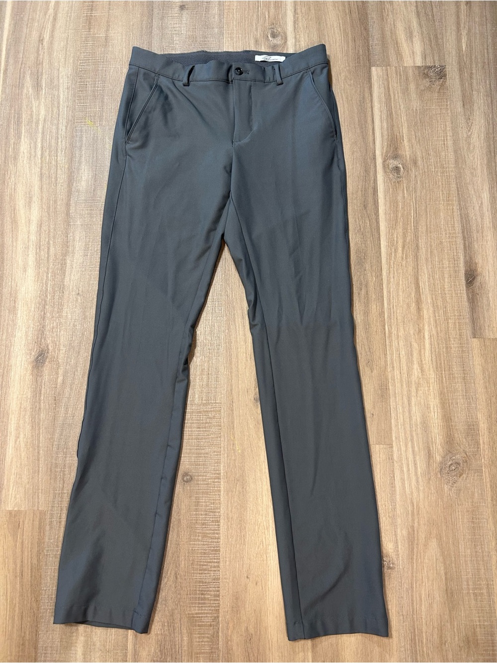 Greg Norman Collection Men's Dark Gray Dress Pants